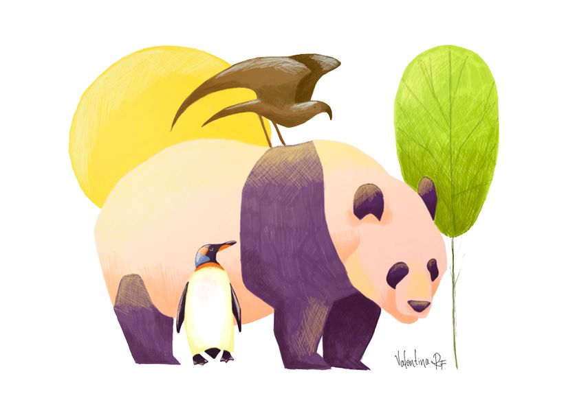 Mi Proyecto del curso: Ilustración digital con lápices de colores -1