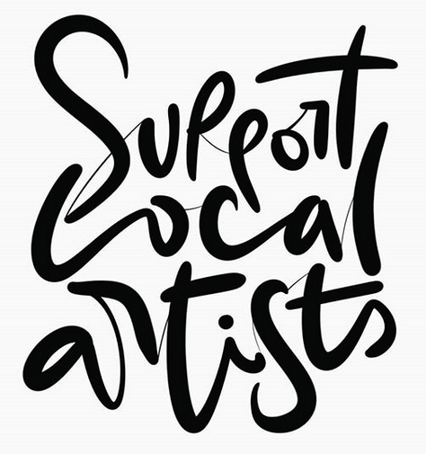 Support local artists 1
