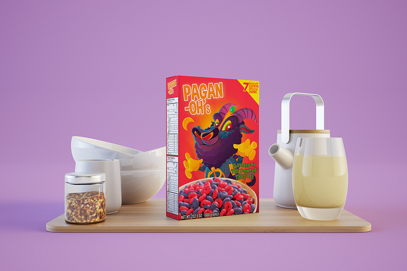 Mi Proyecto del curso:  Aleister Bafomet de Pagan-oh´s (Diseño e ilustración de personajes increíbles) 26