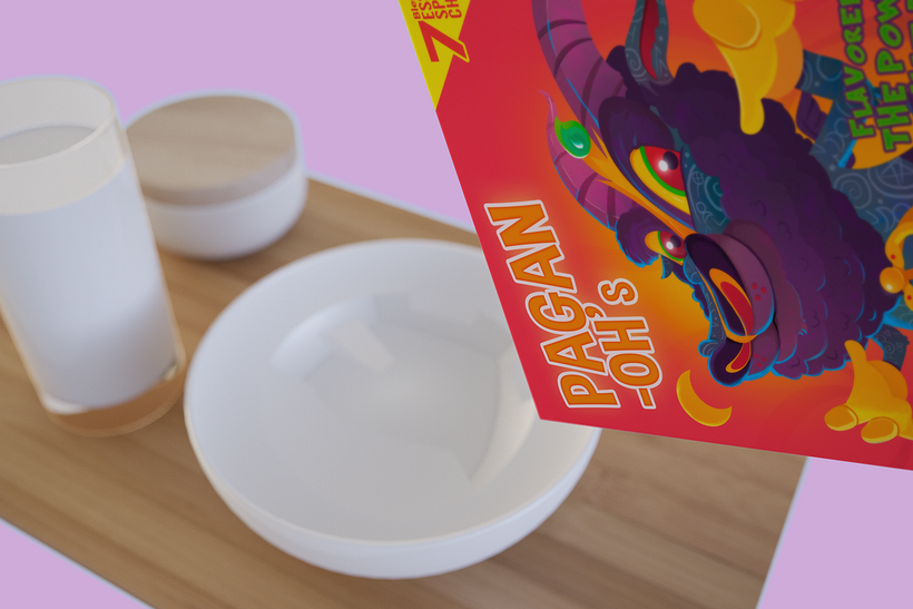 Mi Proyecto del curso:  Aleister Bafomet de Pagan-oh´s (Diseño e ilustración de personajes increíbles) 28