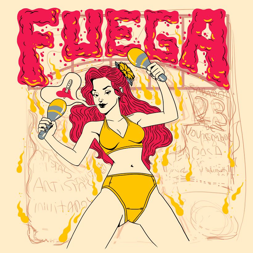 Flyer para Ciclo de artistas 2