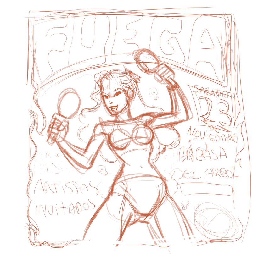 Flyer para Ciclo de artistas 3