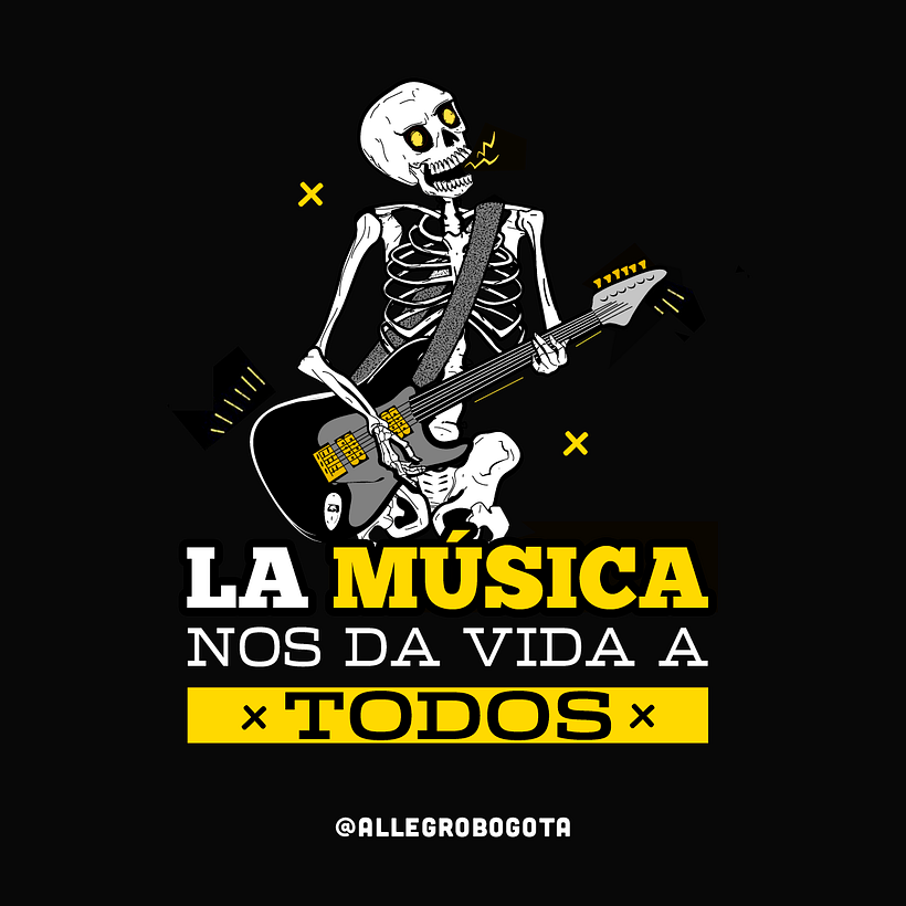 Instrumentos Allegro. Redes Sociales 2