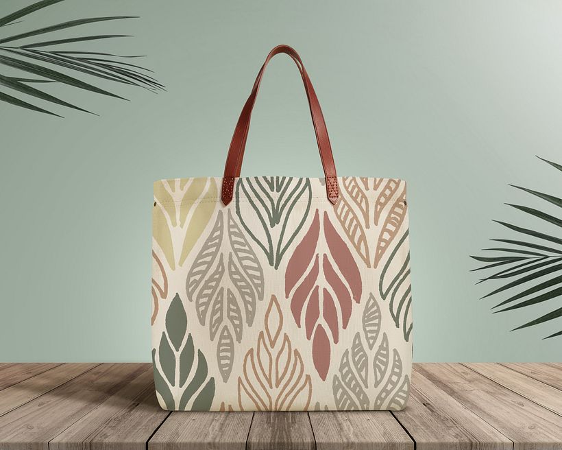 Autum Leaves_Mi Proyecto del curso: Diseño de estampados textiles 4