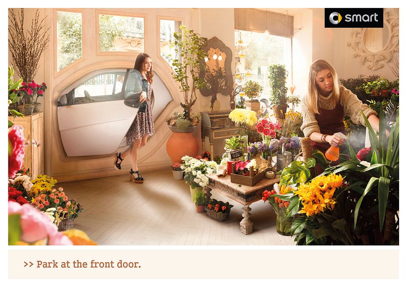 Park at the front door 0