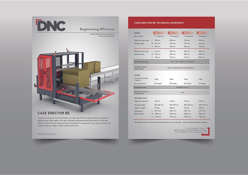 Ficha técnica DNC 0