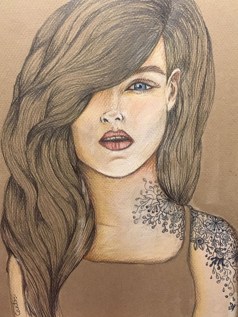 Mi Proyecto del curso: Ilustración con pastel y lápices de colores 0