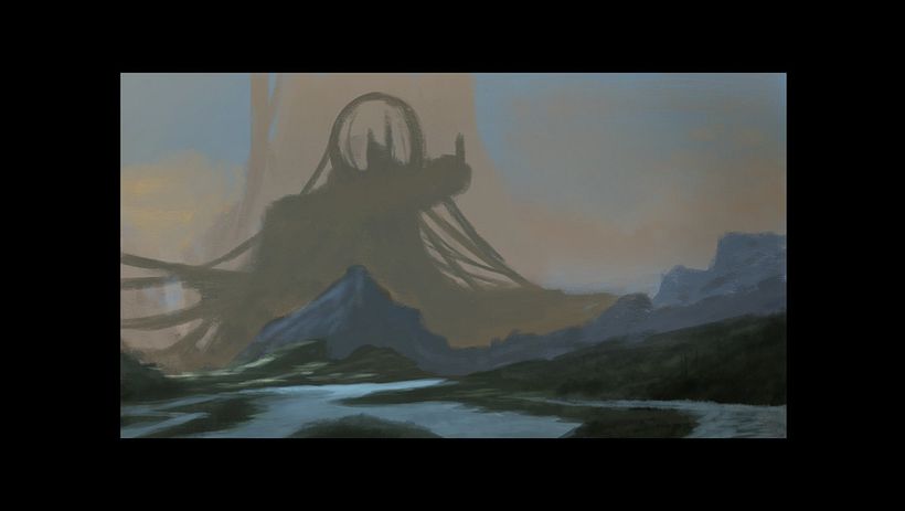 Concept art, pintura digital en Photoshop -1