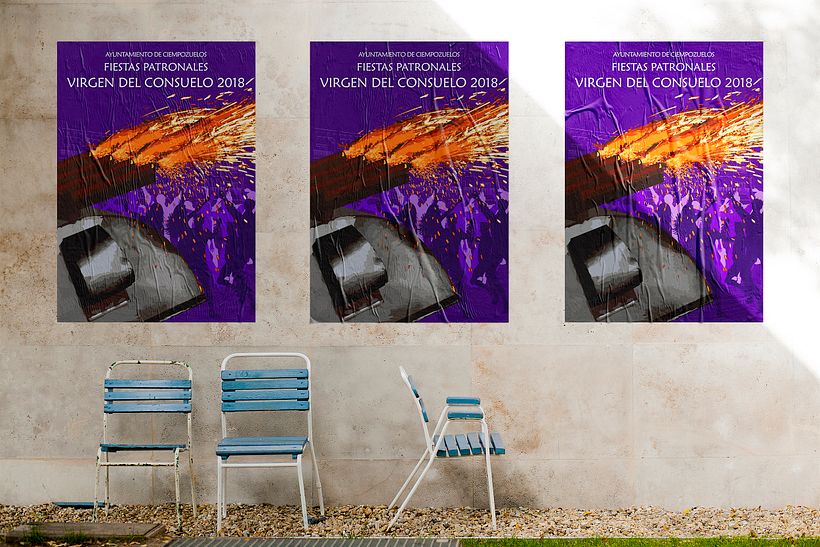 Cartel no oficial de las Fiestas Patronales de Ciempozuelos 2018