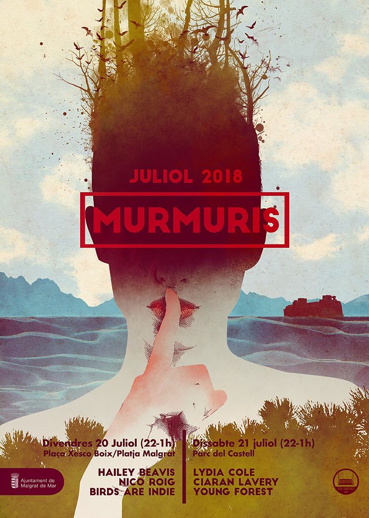 Carteles Musicales 2018 - Diseño