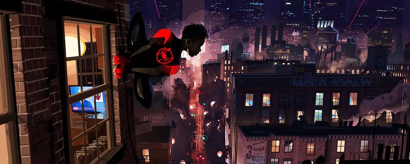 El extraordinario arte detrás de Spider-Man: Into the Spider-Verse 8