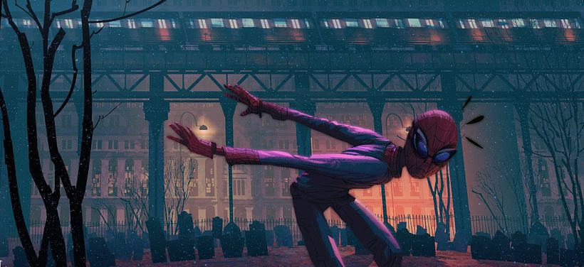 El extraordinario arte detrás de Spider-Man: Into the Spider-Verse 17
