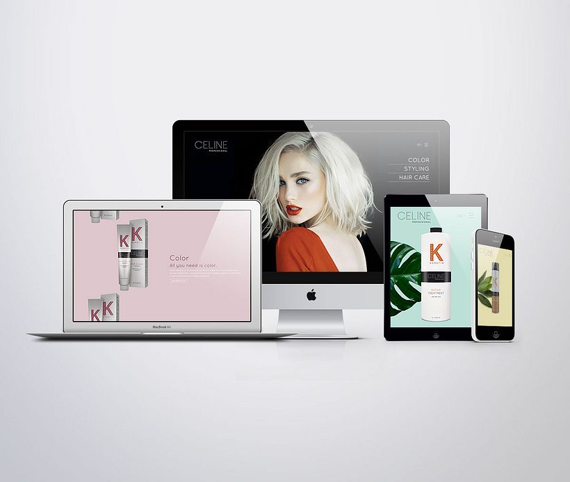 Diseño Web Celine Professional 1