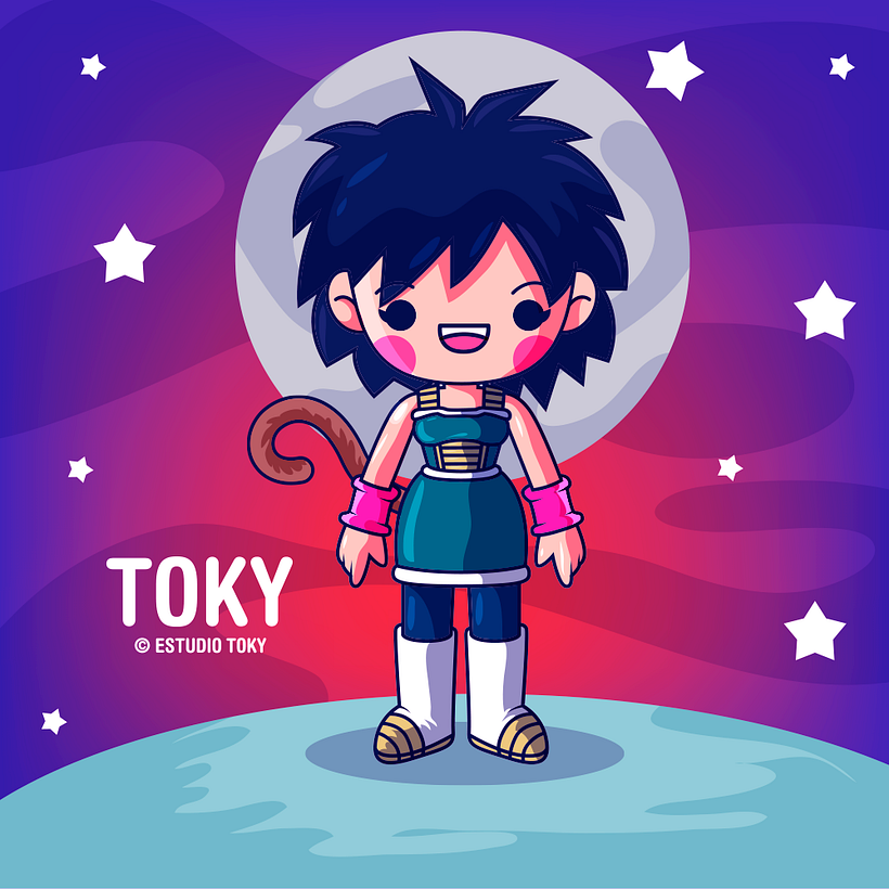 Mi Proyecto del curso: Diseño de personajes estilo kawaii 16