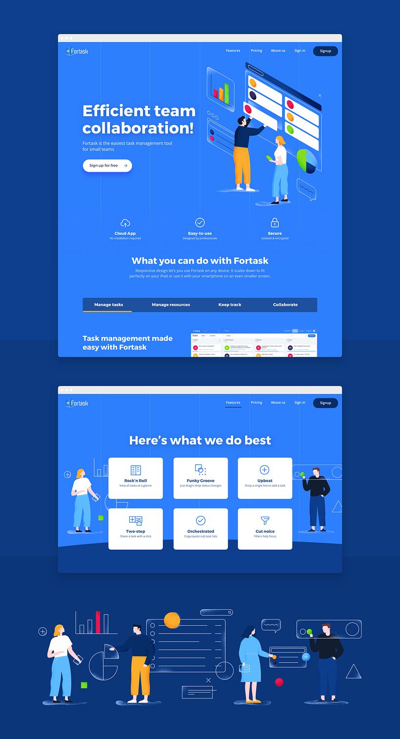 Fortask - Project management 1