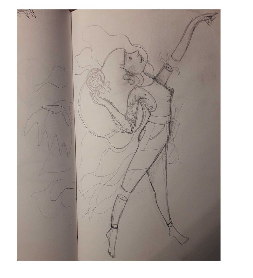 Woman power - Ilustración tradicional