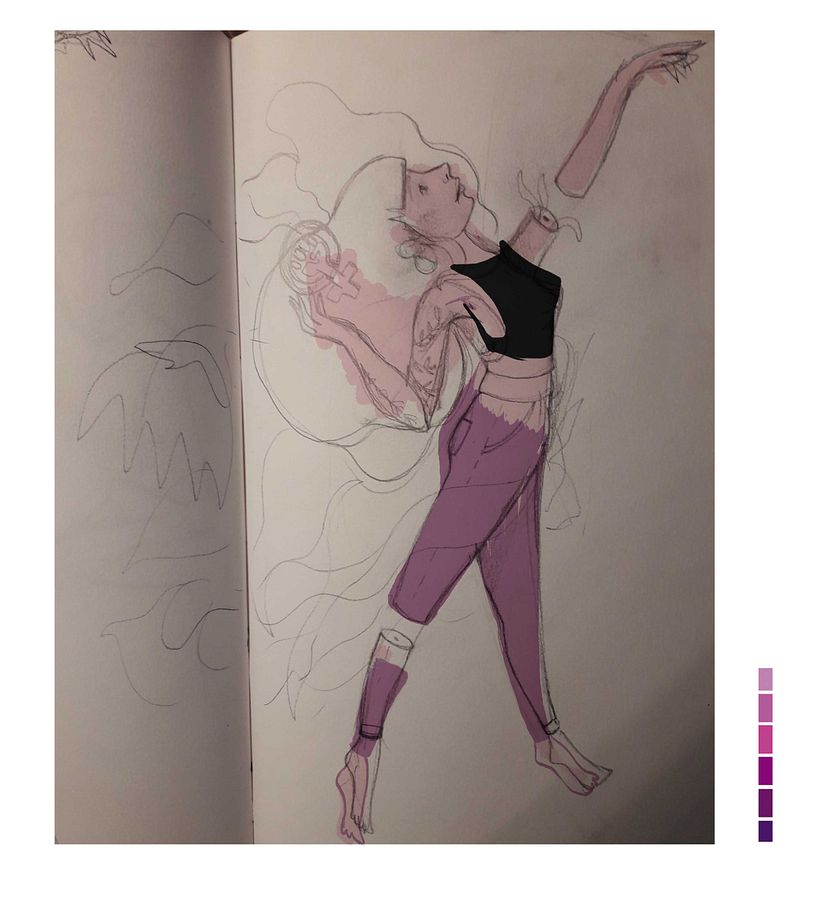 Woman power - Ilustración tradicional