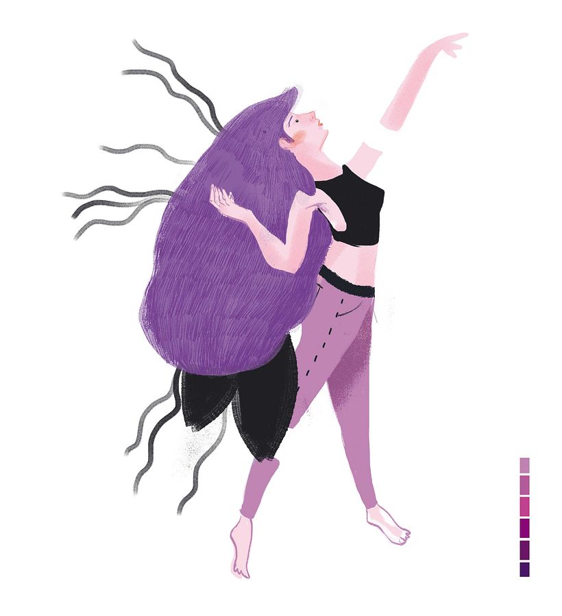 Woman power - Ilustración tradicional