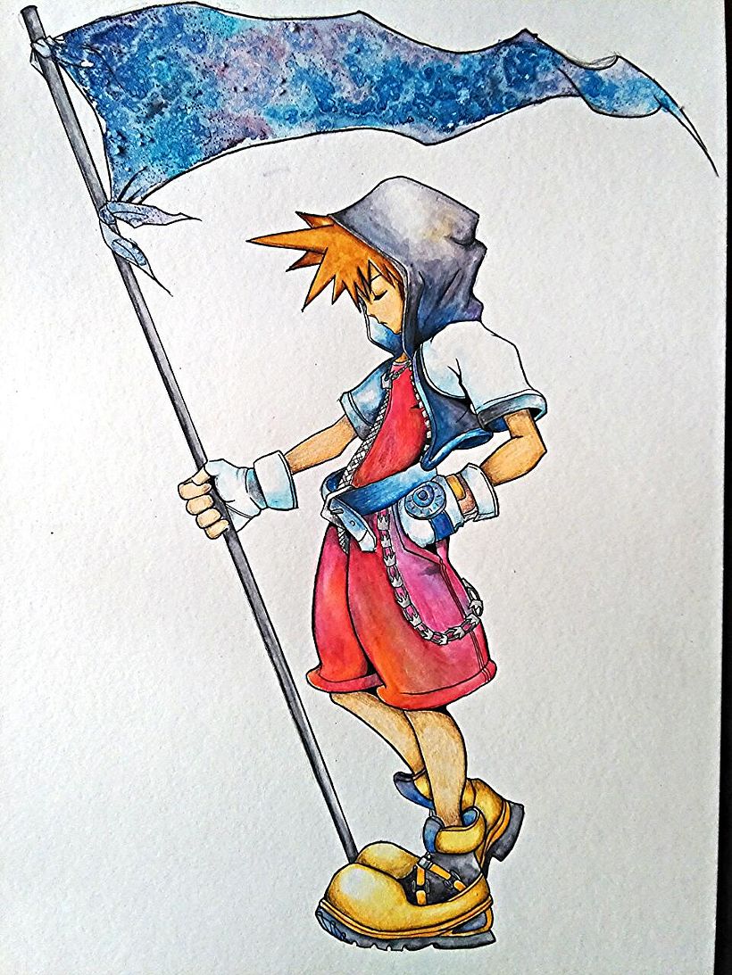 Sora (Kingdom Hearts) | Domestika