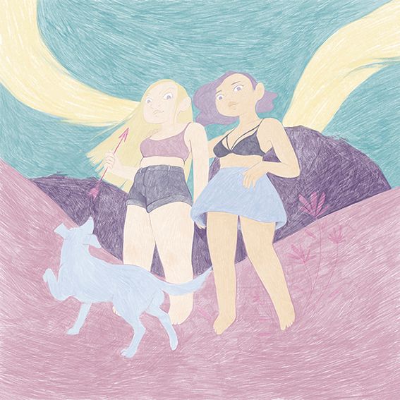 Mi Proyecto del curso: Ilustración digital con lápices de colores - Ilustración tradicional