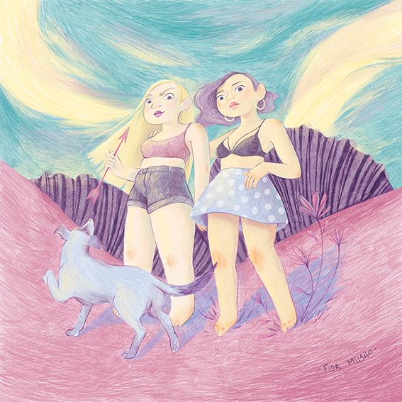 Mi Proyecto del curso: Ilustración digital con lápices de colores - Ilustración tradicional