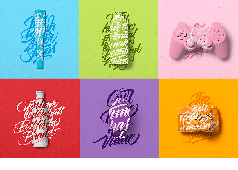 Lettering & Caligrafía 2018 - Diseño