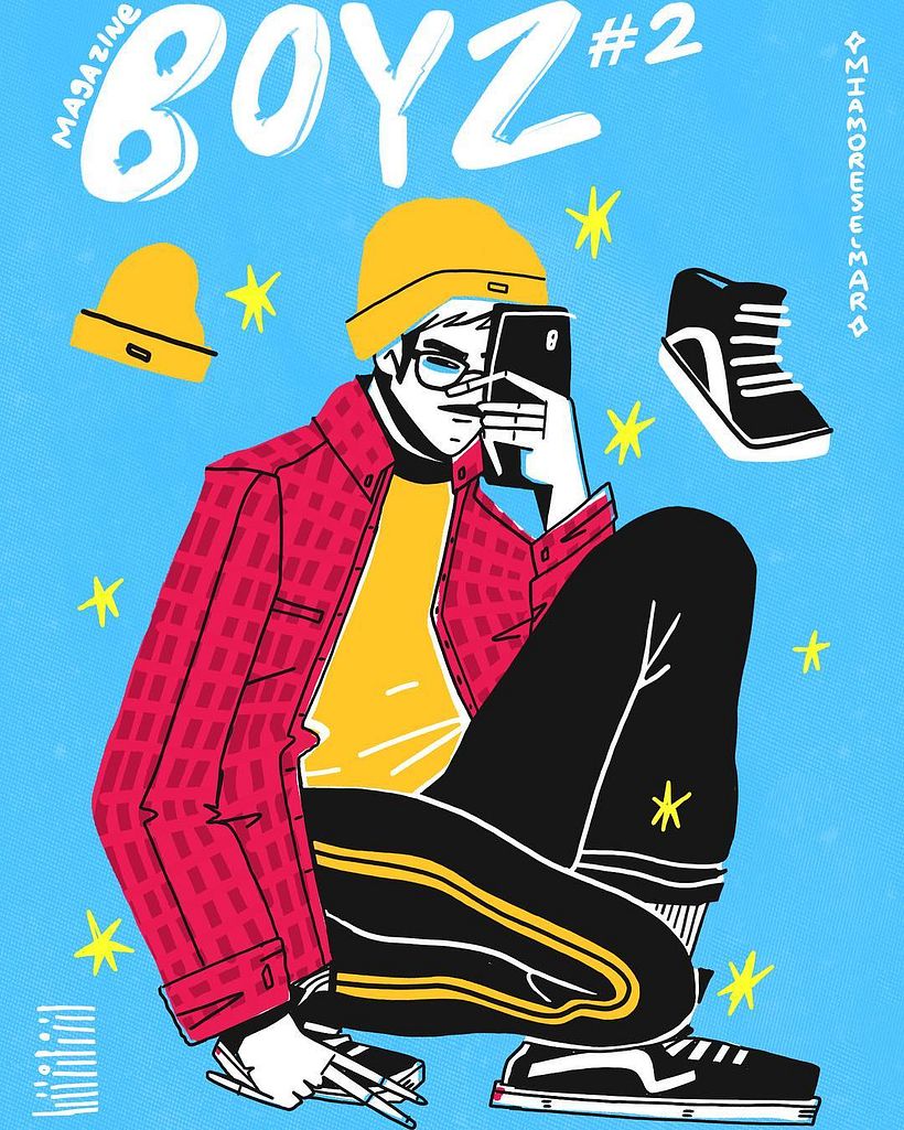 Ilustraciones con la moda como protagonista y Japón como inspiración 7