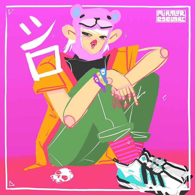 Ilustraciones con la moda como protagonista y Japón como inspiración 13