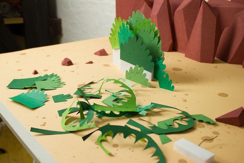 2D y stop motion se combinan en esta animación llena de curiosas criaturas 3