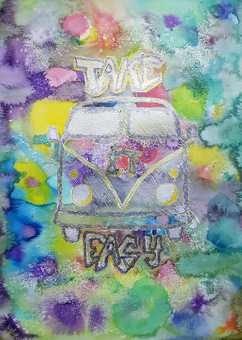 Mi Proyecto del curso: Técnicas modernas de acuarela 1