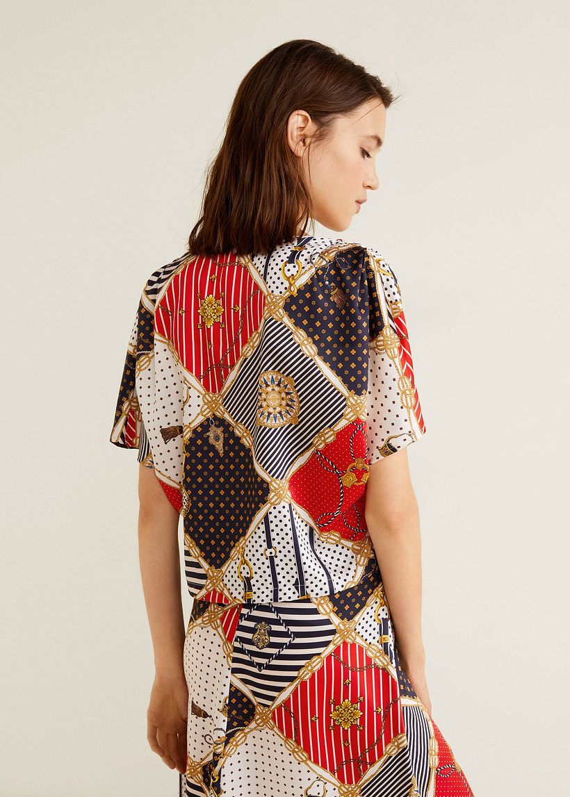 Sailor print for Mango 6