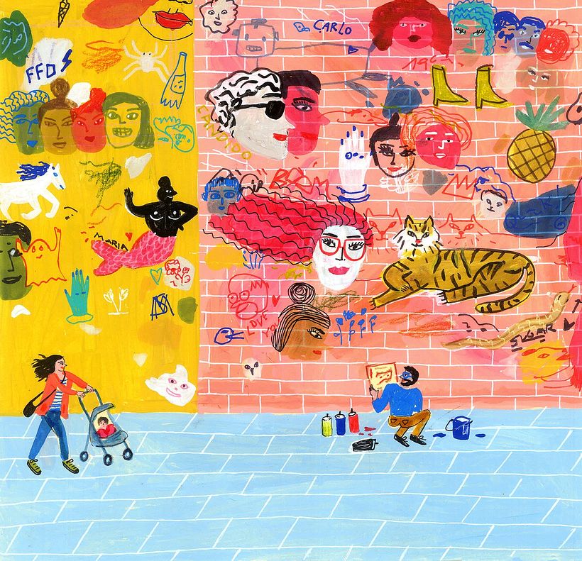 Ilustraciones para Lenny Letter 1