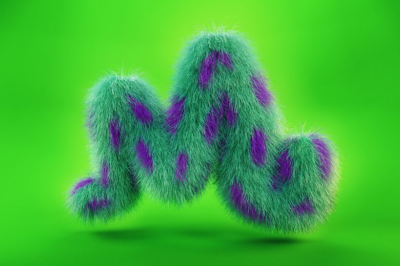 Mi Proyecto del curso: Lettering 3D: modelado y texturizado con Cinema 4D 1