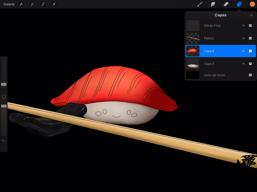 Proyecto de mi curso Ilustracion realista con iPad 4