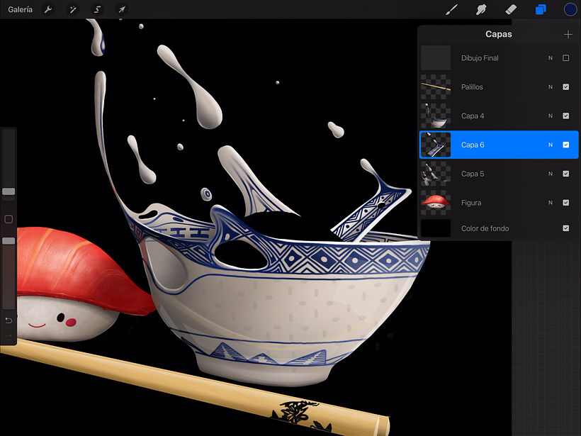 Proyecto de mi curso Ilustracion realista con iPad 5