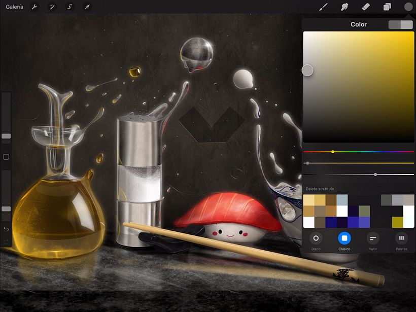 Proyecto de mi curso Ilustracion realista con iPad 6