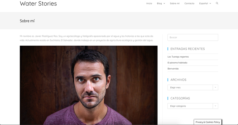 Mi Proyecto del curso: Creación de una web profesional con WordPress 1