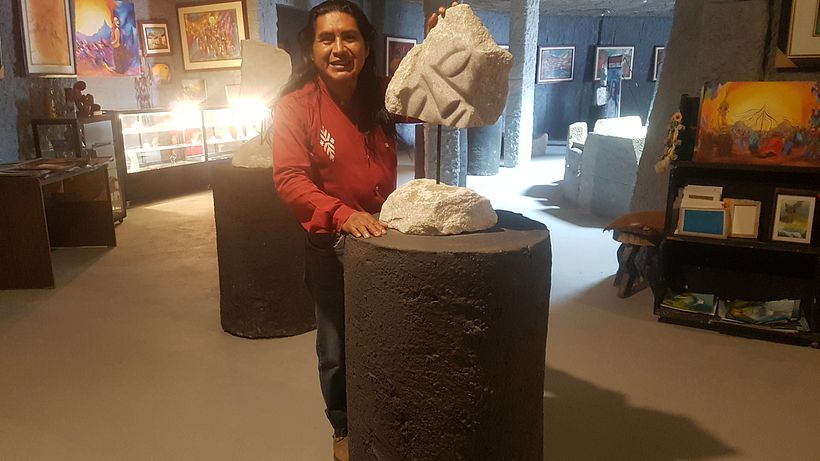 Pintor Ortega Maila- Sala de Exposición Templo del sol 5