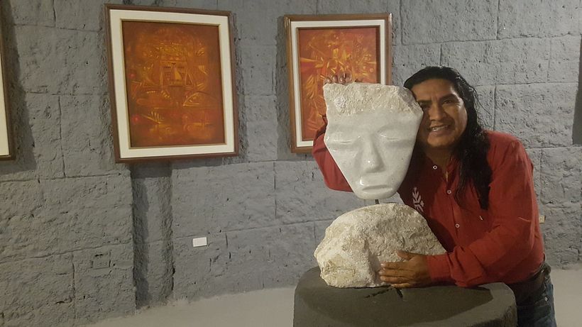 Pintor Ortega Maila- Sala de Exposición Templo del sol 6