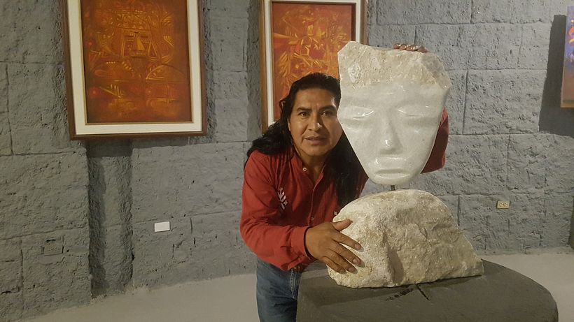 Pintor Ortega Maila- Sala de Exposición Templo del sol 7