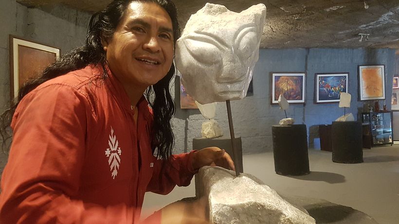 Pintor Ortega Maila- Sala de Exposición Templo del sol 9