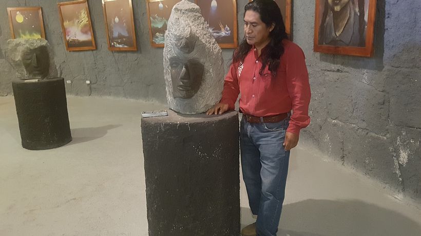 Pintor Ortega Maila- Sala de Exposición Templo del sol 10