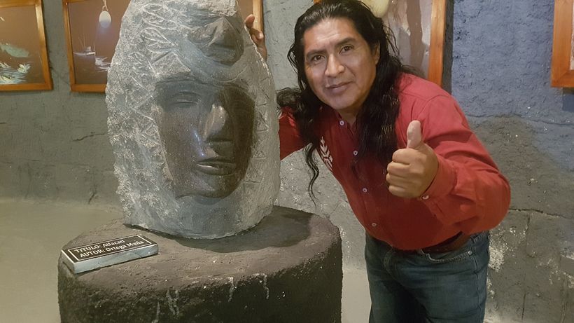 Pintor Ortega Maila- Sala de Exposición Templo del sol 16
