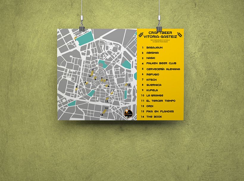Mapa de Craftbeer Vitoria-Gasteiz 0