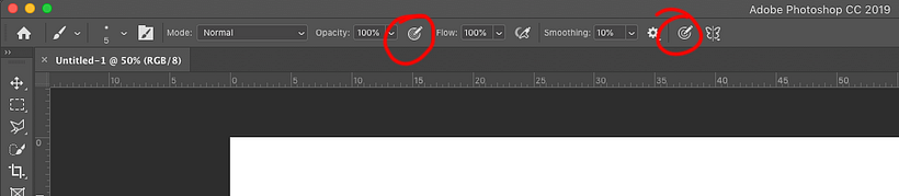 Problema en Photoshop con la Wacom Intuos Pro 1