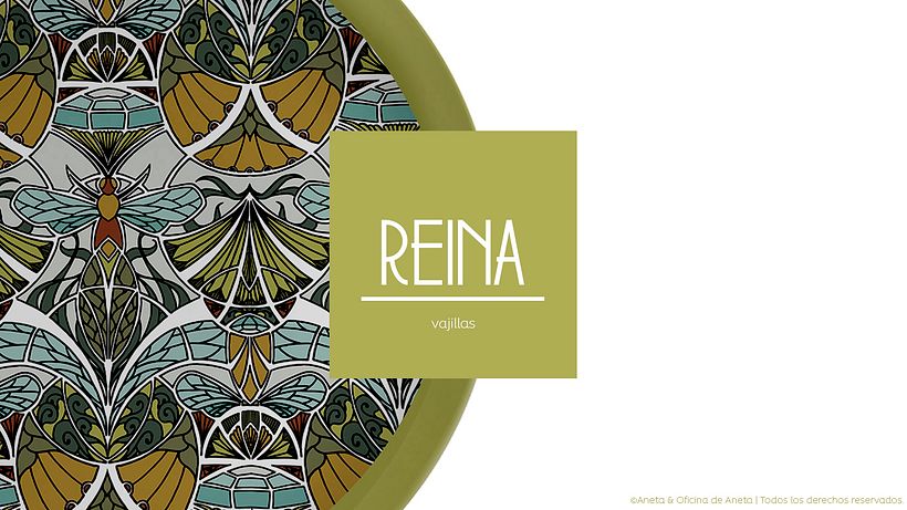 REINA | PATTERNS PARA VAJILLAS 0