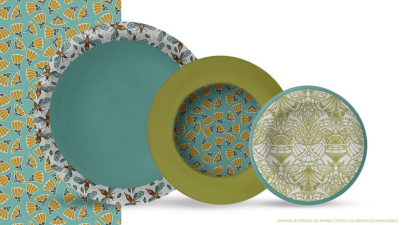 REINA | PATTERNS PARA VAJILLAS 5
