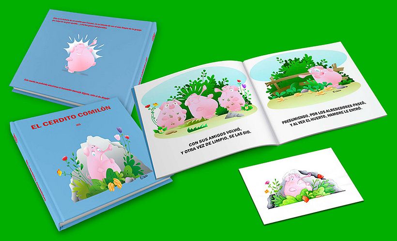 El cerdito comilón 1