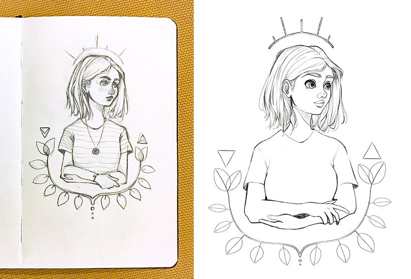 Grethel Print | Illustrazione digitale con Procreate  1