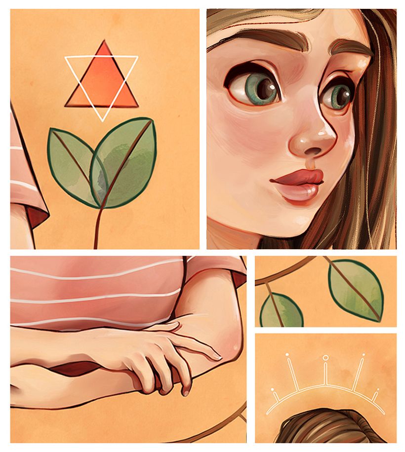 Grethel Print | Illustrazione digitale con Procreate  7